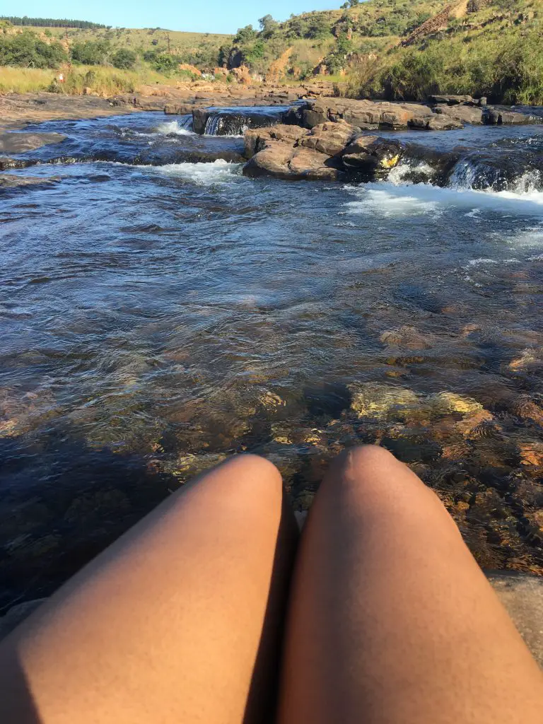 Rock pools at Bourke's Luck Potholes