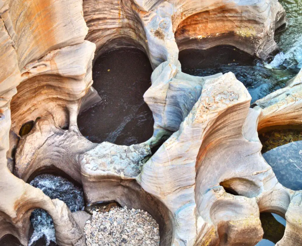 Bourke's Luck Potholes at the Panorama Route in Mpumalanga