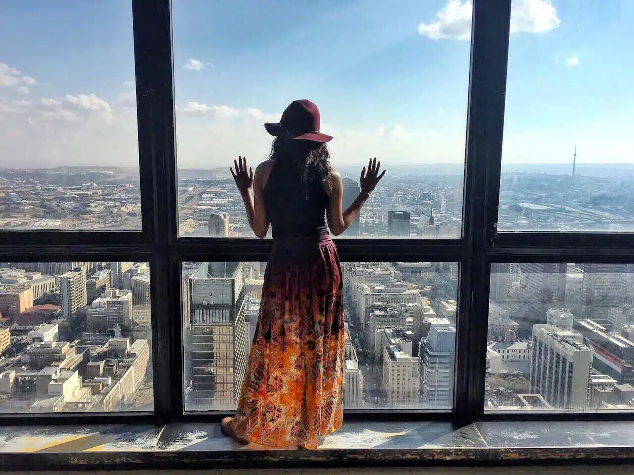 View from tallest building in Johannesburg