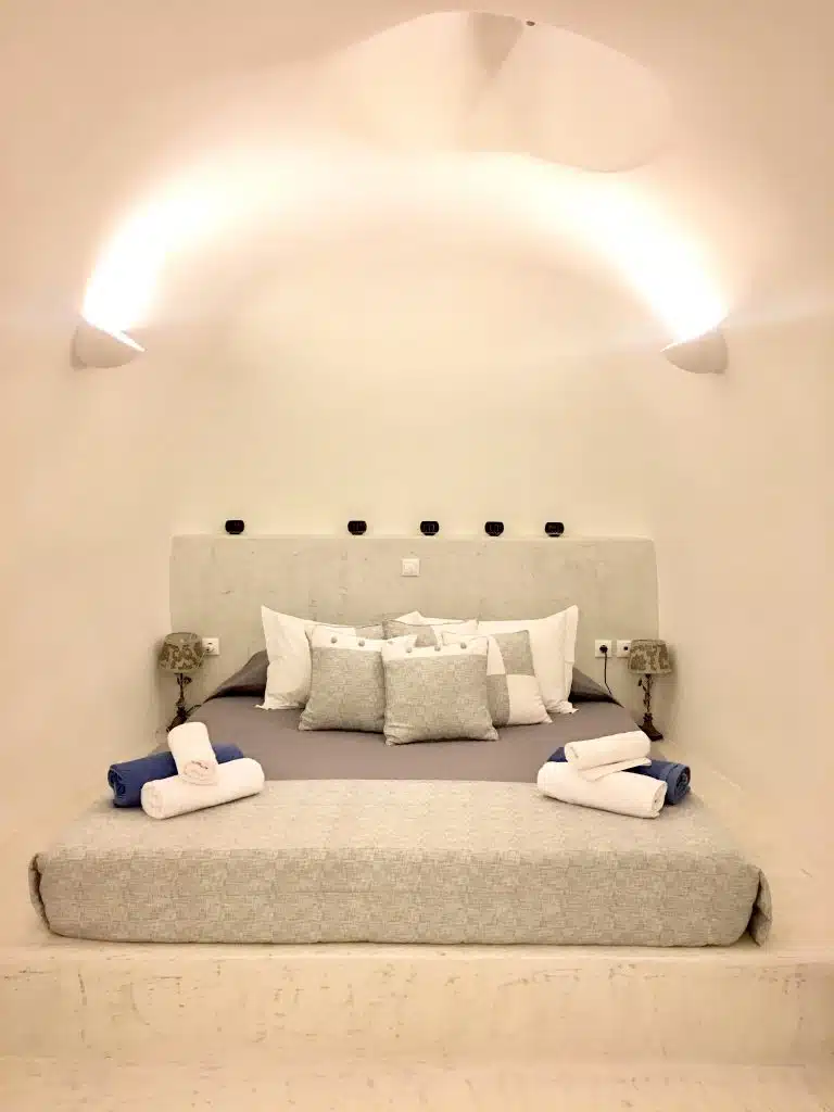 Bedroom inside Airbnb accommodation