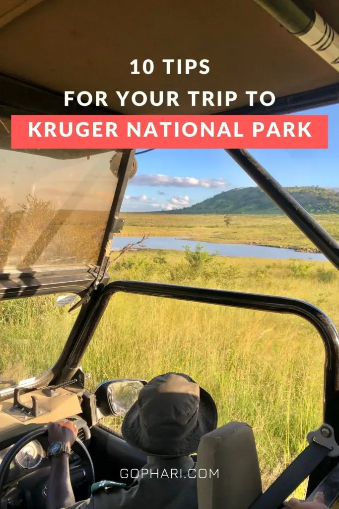 10 tips for your visit to Kruger National Park