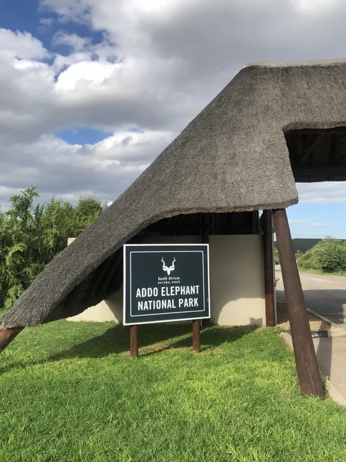 Addo Elephant Park entrance