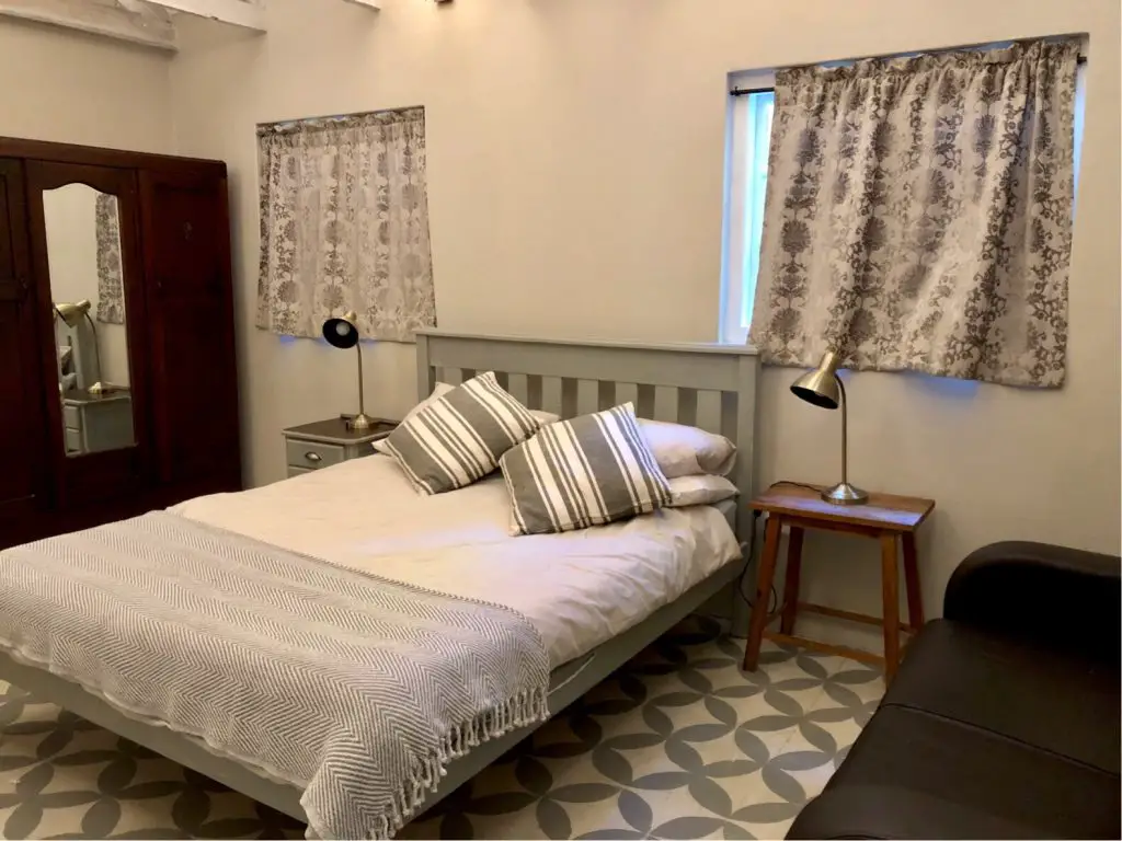 Bedroom inside Airbnb accommodation