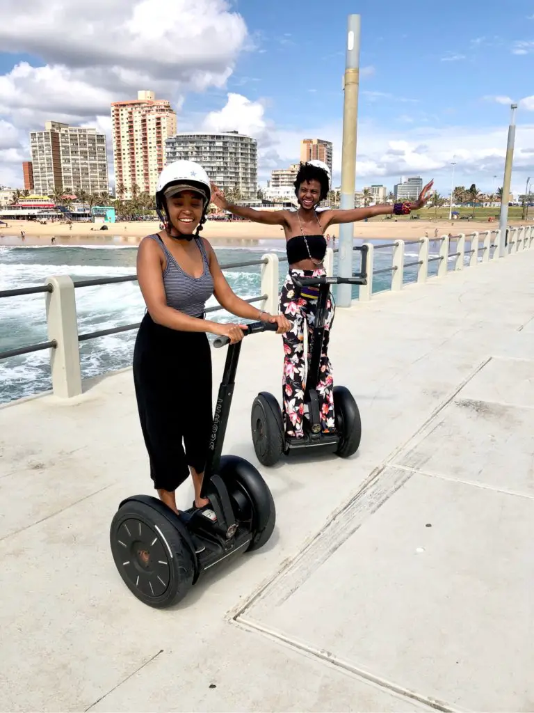 Segway tour at Moses Mabhida