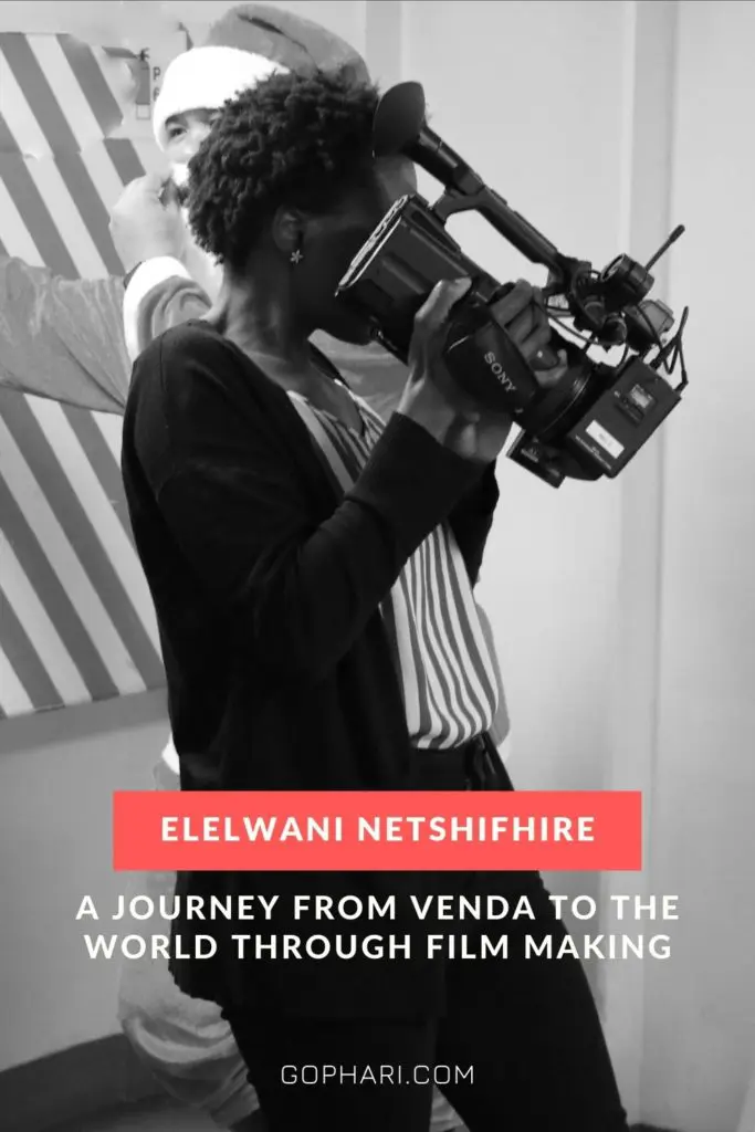 Elelwani Netshifhire interview pinterest graphic