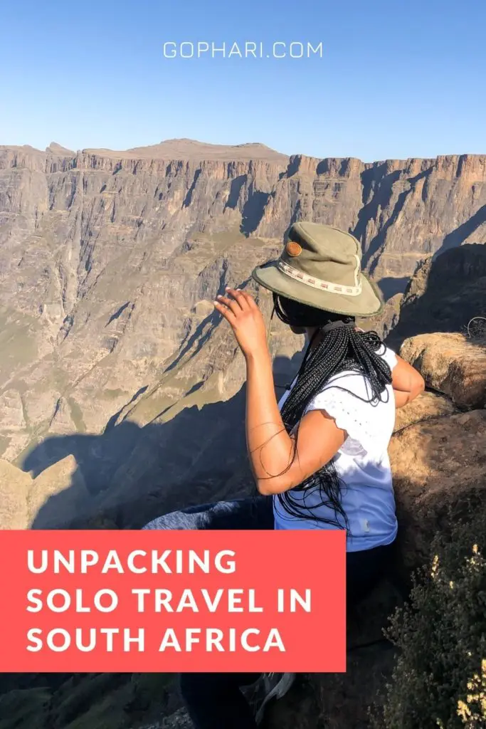 Unpacking solo travel in South Africa with Gophari