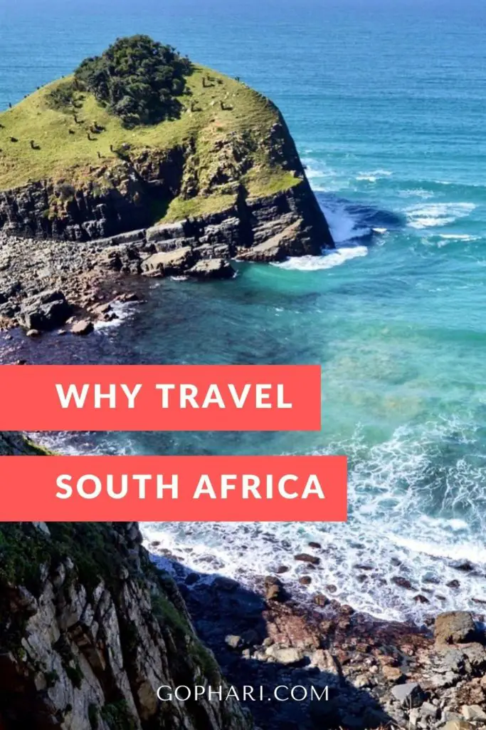 Why travel South Africa Pinterest Graphic