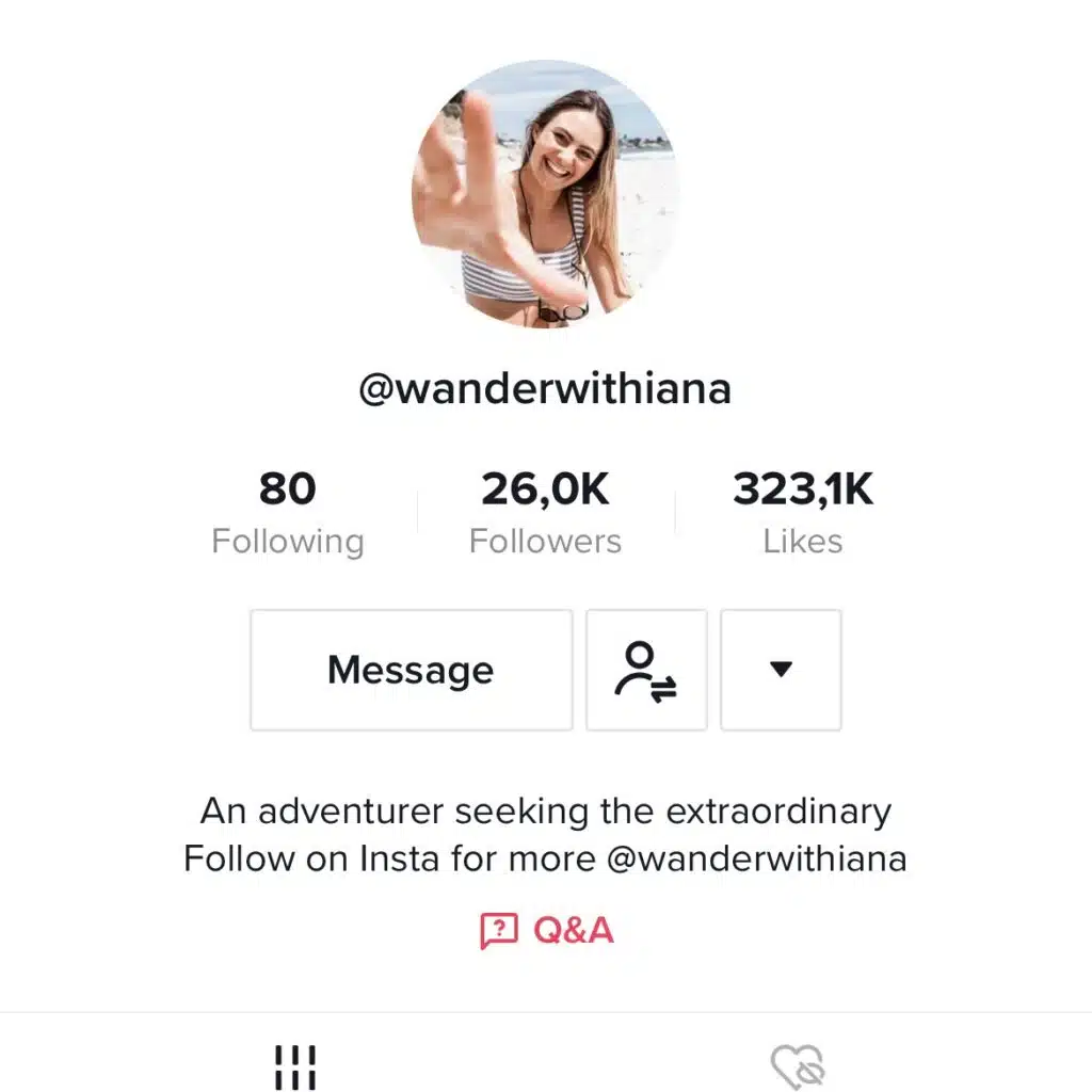 @wanderwithiana TikTok